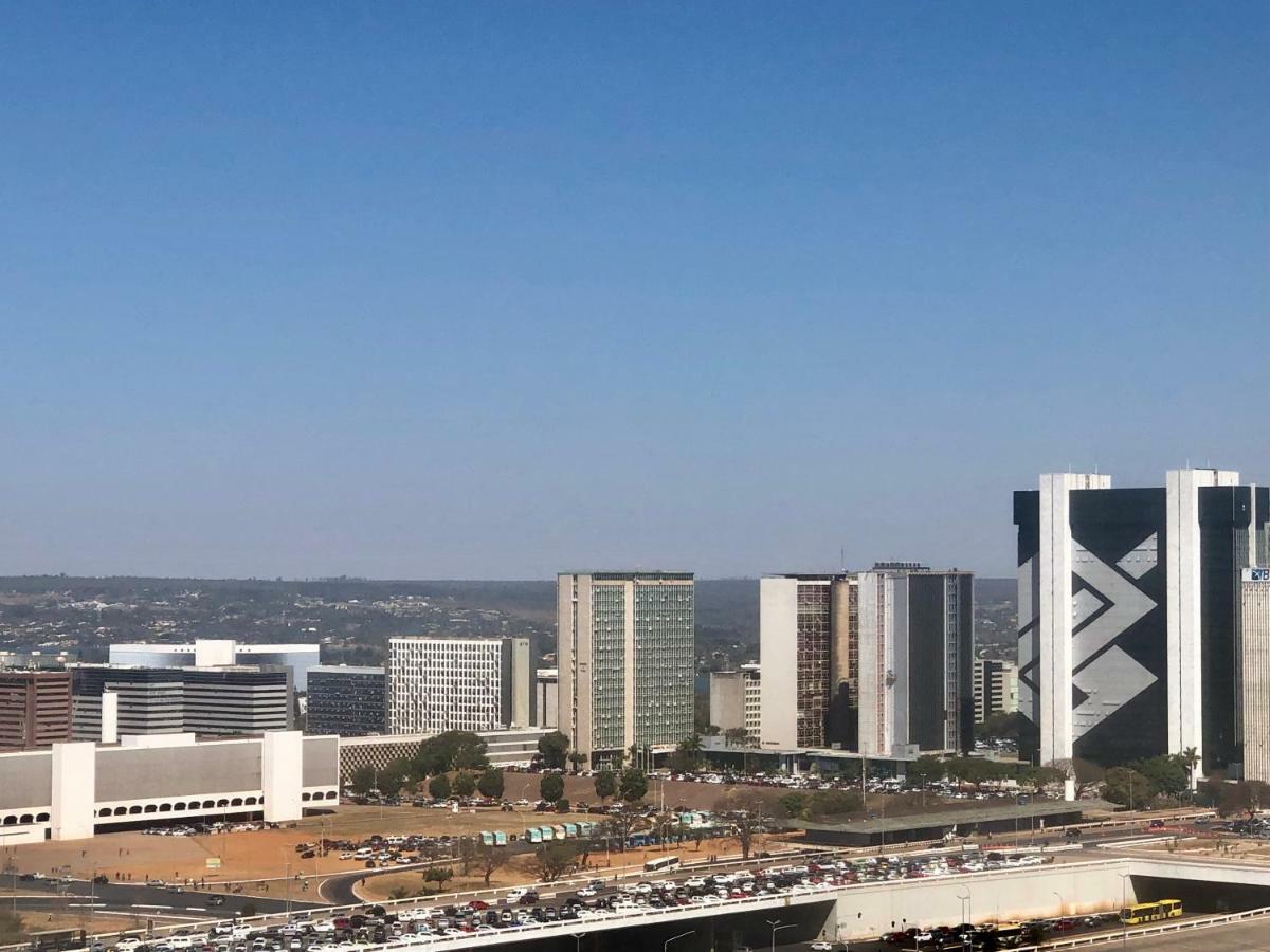 Ed Saint Moritz, Flat Com Garagem 02, Shn No Coracao De Brasilia Apartman Kültér fotó